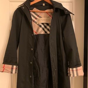 Burberry Brit black jacket with hood